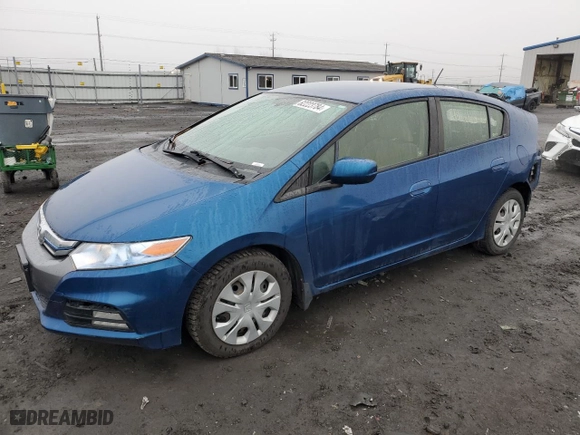 2012 Honda Insight LX with VIN JHMZE2H53CS006094, listed as a Copart auction lot 82223784 with 78,132 mi miles and Salvage Title. Bid and sale history available at carsss.com. Image 1.