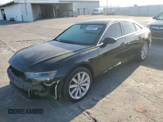 2019 Audi A6 Premium with VIN WAUD8AF27KN129560, listed as a Copart auction lot 89405025 with 68,409 mi miles and Salvage Title. Bid and sale history available at carsss.com. Image 1.