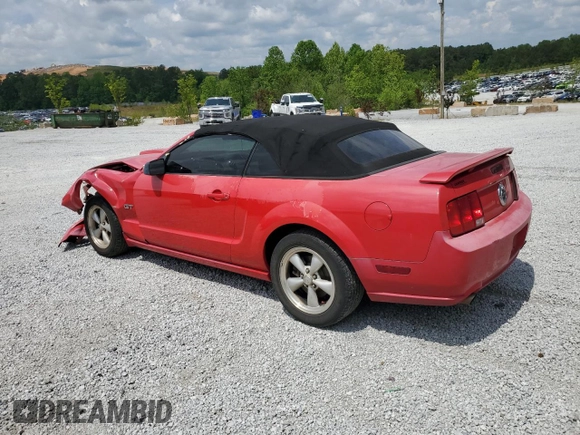 2007 Ford Mustang GT Deluxe with VIN 1ZVHT85H675346717, listed as a Copart auction lot 54911565 with 194,020 mi miles and Salvage title. Bid and sale history available at DreamBid. Image 2.
