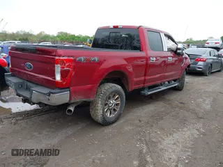 2017 Ford Super Duty F-250 SRW Lariat with VIN 1FT7W2B60HEE43855, listed as a IAAI auction lot 41972557 with 66,835 mi miles. Bid and sale history available at carsss.com. Image 4.