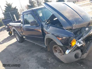 2003 Ford Ranger XL Fleet with VIN 1FTZR45E43TA17220, listed as a IAAI auction lot 41531234 with 127,151 mi miles. Bid and sale history available at carsss.com. Image 1.