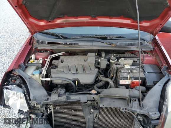 2010 Nissan Sentra SR with VIN 3N1AB6APXAL684561, listed as a Copart auction lot 80137444 with 140,117 mi miles and Salvage Title. Bid and sale history available at DreamBid. Image 11.