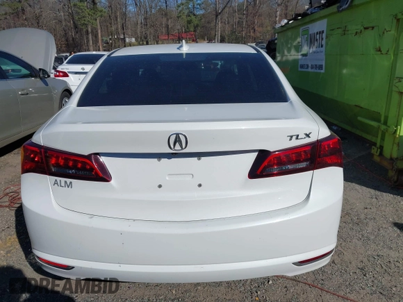 2017 Acura TLX V6 with VIN 19UUB2F31HA006549, listed as a IAAI auction lot 41689090 with 105,069 mi miles. Bid and sale history available at carsss.com. Image 16.