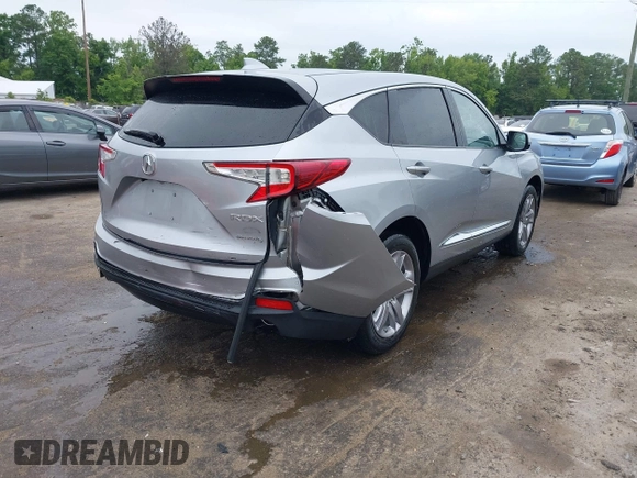 2020 Acura RDX Advance with VIN 5J8TC2H79LL035917, listed as a IAAI auction lot 42340862 with 18,378 mi miles and . Bid and sale history available at DreamBid. Image 4.