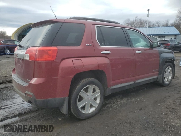 2012 GMC Terrain SLE-2 with VIN 2GKFLTE54C6379236, listed as a Copart auction lot 55805125 with 184,044 mi miles and Clean Title. Bid and sale history available at DreamBid. Image 3.