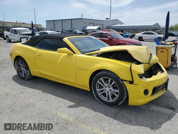 2014 Chevrolet Camaro LT with VIN 2G1FB3D39E9193829, listed as a Copart auction lot 52570805 with 95,486 mi miles and Salvage title. Bid and sale history available at DreamBid. Image 4.