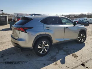 2018 Lexus NX 300 with VIN JTJBARBZ8J2164783, listed as a Copart auction lot 50224135 with 53,729 mi miles and Salvage title. Bid and sale history available at DreamBid. Image 3.