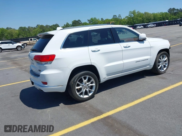 2015 Jeep Grand Cherokee Summit with VIN 1C4RJFJG1FC797711, listed as a IAAI auction lot 42026431 with 101,075 mi miles and . Bid and sale history available at DreamBid. Image 4.