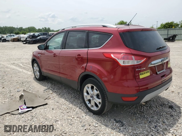 2015 Ford Escape Titanium with VIN 1FMCU0JX5FUC90567, listed as a Copart auction lot 60340775 with 67,287 mi miles and Salvage title. Bid and sale history available at DreamBid. Image 2.