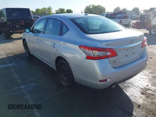 2014 Nissan Sentra S with VIN 3N1AB7AP0EY227238, listed as a IAAI auction lot 41955617 with 147,081 mi miles and . Bid and sale history available at DreamBid. Image 3.