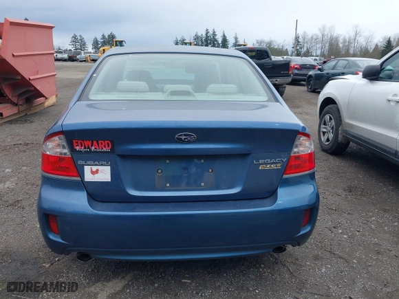 2008 Subaru Legacy (Natl) Special Edition with VIN 4S3BL616487226941, listed as a IAAI auction lot 41895411 with 71,460 mi miles. Bid and sale history available at carsss.com. Image 16.