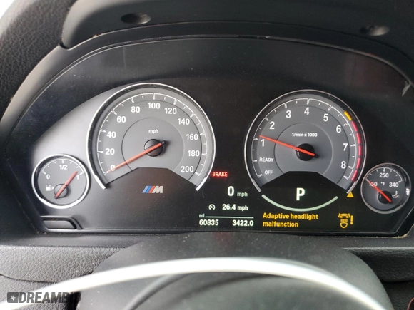 2016 BMW M3 with VIN WBS8M9C55G5D31412, listed as a Copart auction lot 47805125 with NaN miles and Clean Title. Bid and sale history available at carsss.com. Image 9.