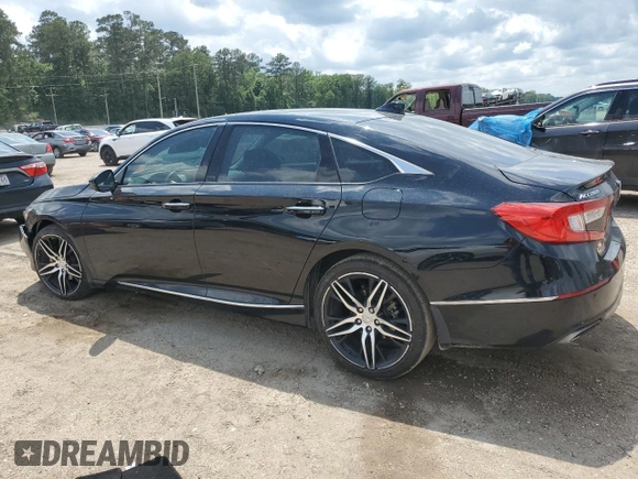 2021 Honda Accord Touring z VIN 1HGCV2F9XMA001495, wystawiony jako Copart lot #55408325 z przebiegiem 130 886 mil mil oraz Szkoda całkowita • Salvage title. Historia ofert i sprzedaży dostępna na DreamBid. Obrazek 2.