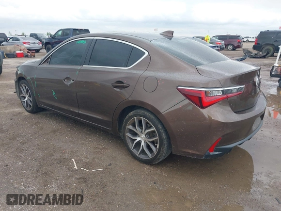 2019 Acura ILX w/Premium Pkg with VIN 19UDE2F76KA013692, listed as a IAAI auction lot 41915765 with 128,774 mi miles. Bid and sale history available at carsss.com. Image 3.