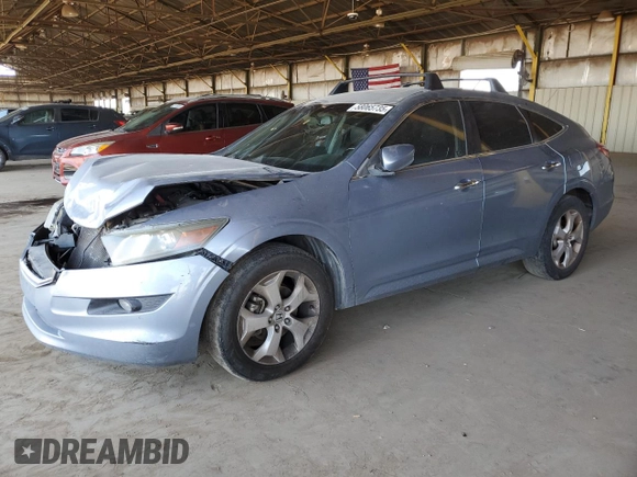2010 Honda Crosstour EX-L z VIN 5J6TF1H51AL012556, wystawiony jako Copart lot #58065735 z przebiegiem 170 528 mil mil oraz Szkoda całkowita • Salvage title. Historia ofert i sprzedaży dostępna na DreamBid. Obrazek 1.