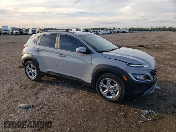 2022 Hyundai Kona SEL with VIN KM8K62AB5NU816295, listed as a Copart auction lot 67590122 with 15,031 mi miles. Bid and sale history available at carsss.com. Image 4.