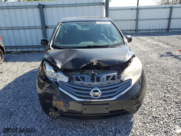 2014 Nissan Versa Note SV with VIN 3N1CE2CP5EL427156, listed as a Copart auction lot 43423395 with 117,312 mi miles and Salvage Title. Bid and sale history available at carsss.com. Image 5.