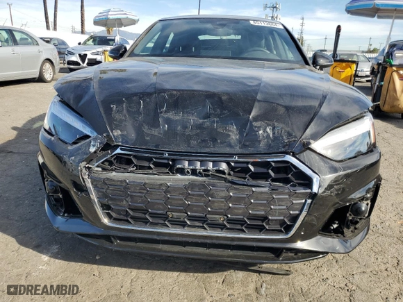 2024 Audi A5 Sportback S line Premium with VIN WAUDACF58RA004479, listed as a Copart auction lot 85113864 with 5,952 mi miles and Salvage Title. Bid and sale history available at carsss.com. Image 5.