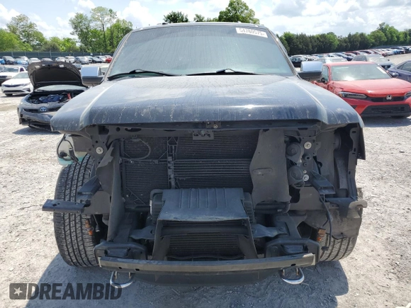 2016 Ford Expedition Max Platinum with VIN 1FMJK1MT7GEF21993, listed as a Copart auction lot 54780575 with 136,333 mi miles and Salvage title. Bid and sale history available at DreamBid. Image 5.