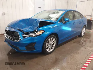 2020 Ford Fusion SE with VIN 3FA6P0HD5LR235436, listed as a IAAI auction lot 41006660 with 60,207 mi miles. Bid and sale history available at carsss.com. Image 17.