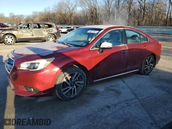 2017 Subaru Legacy Sport with VIN 4S3BNAR65H3036476, listed as a Copart auction lot 46607953 with 107,289 mi miles. Bid and sale history available at carsss.com. Image 1.