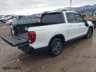 2021 Honda Ridgeline Sport with VIN 5FPYK3F16MB009377, listed as a IAAI auction lot 41130817 with 73,838 mi miles. Bid and sale history available at carsss.com. Image 4.