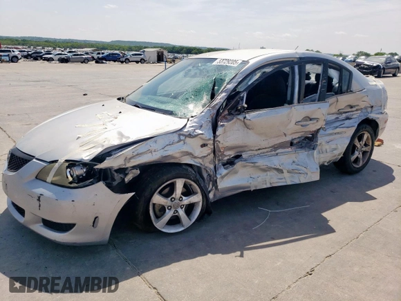 2005 Mazda 3 i with VIN JM1BK32F351347622, listed as a Copart auction lot 53729205 with 205,194 mi miles and Salvage Title. Bid and sale history available at DreamBid. Image 1.