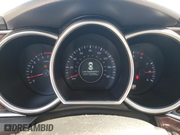 2014 Kia Optima EX with VIN 5XXGN4A72EG307887, listed as a Copart auction lot 50647855 with 212,293 mi miles and Salvage Title. Bid and sale history available at carsss.com. Image 9.