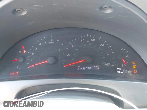 2009 Toyota Camry with VIN 4T4BE46K79R115583, listed as a IAAI auction lot 42112994 with 274,927 mi miles and . Bid and sale history available at DreamBid. Image 7.