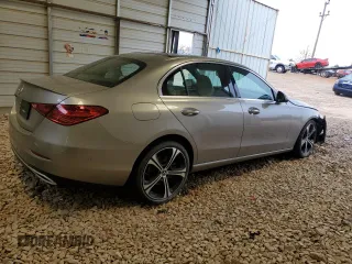 2023 Mercedes-Benz C 300 with VIN W1KAF4GB6PR094334, listed as a Copart auction lot 47819095 with Not Provided miles and Salvage Title. Bid and sale history available at carsss.com. Image 3.