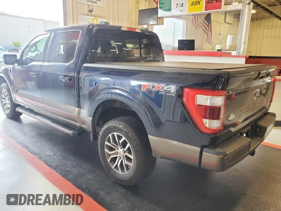 2022 Ford F-150 XL with VIN 1FTFW1E55NFB58616, listed as a IAAI auction lot 42853859 with 80,909 mi miles and . Bid and sale history available at DreamBid. Image 4.