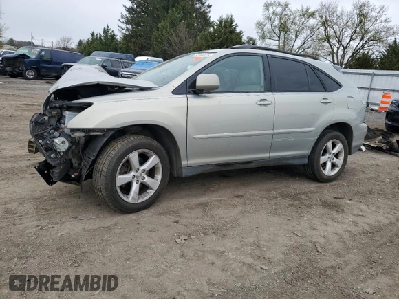 2005 Lexus RX 330 with VIN 2T2HA31U95C050732, listed as a Copart auction lot 52769125 with 0 mi miles and Salvage Title. Bid and sale history available at carsss.com. Image 1.