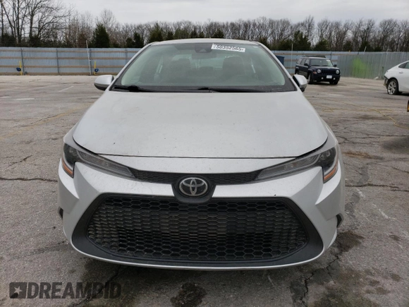 2022 Toyota Corolla LE with VIN 5YFEPMAE9NP329537, listed as a Copart auction lot 50352565 with 52,847 mi miles and Salvage Title. Bid and sale history available at carsss.com. Image 5.
