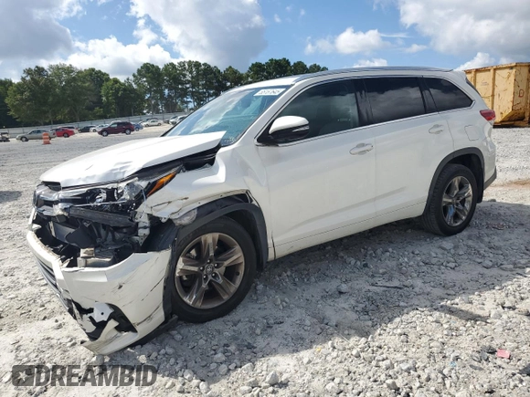 2018 Toyota Highlander Limited z VIN 5TDDZRFH2JS905752, wystawiony jako Copart lot #65187645 z przebiegiem 142 054 mil mil oraz Nie do naprawy • Non repairable. Historia ofert i sprzedaży dostępna na DreamBid. Obrazek 1.