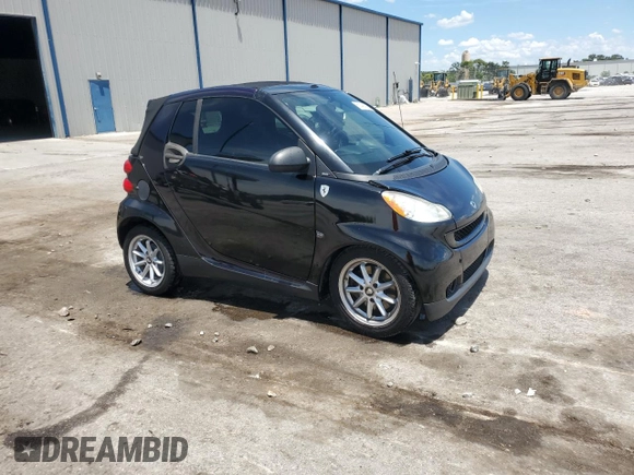 2009 Smart fortwo Passion with VIN WMEEK31X99K296913, listed as a Copart auction lot 61491365 with 93,211 mi miles and Salvage title. Bid and sale history available at DreamBid. Image 4.