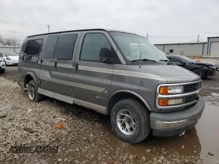 1999 Chevrolet Express z VIN 1GBFG15R9X1089305, wystawiony jako Copart lot #51810075 z przebiegiem 130 441 mil mil oraz Szkoda całkowita • Salvage title. Historia ofert i sprzedaży dostępna na DreamBid. Obrazek 4.