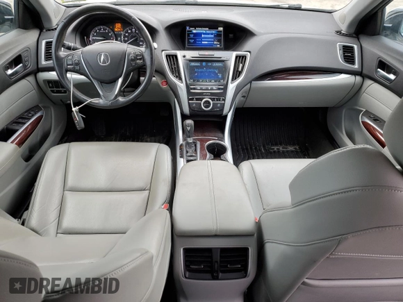2017 Acura TLX with VIN 19UUB1F37HA002676, listed as a Copart auction lot 48238855 with 110,143 mi miles and Salvage Title. Bid and sale history available at carsss.com. Image 8.