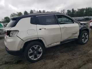 2021 Jeep Compass Limited z VIN 3C4NJDCB6MT578541, wystawiony jako Copart lot #55739055 z przebiegiem 81 351 mil mil oraz Szkoda całkowita • Salvage title. Historia ofert i sprzedaży dostępna na DreamBid. Obrazek 3.