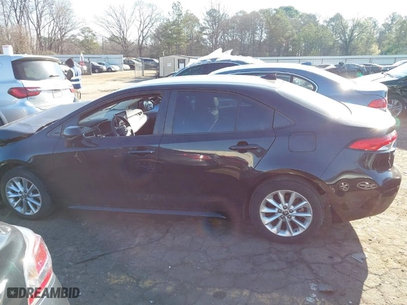 2021 Toyota Corolla LE with VIN JTDVPMAE2MJ123219, listed as a IAAI auction lot 41757158 with 41,695 mi miles. Bid and sale history available at carsss.com. Image 14.