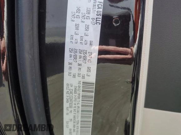2017 Chrysler Pacifica Touring L Plus with VIN 2C4RC1EG3HR782368, listed as a Copart auction lot 52830615 with 98,621 mi miles and Salvage Title. Bid and sale history available at DreamBid. Image 15.