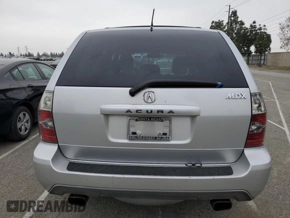 2004 Acura MDX with VIN 2HNYD18234H549318, listed as a Copart auction lot 52929415 with 178,884 mi miles and Salvage Title. Bid and sale history available at carsss.com. Image 6.