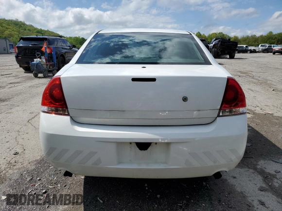 2012 Chevrolet Impala Police Police z VIN 2G1WD5E38C1159770, wystawiony jako Copart lot #55754865 z przebiegiem 182 397 mil mil oraz Szkoda całkowita • Salvage title. Historia ofert i sprzedaży dostępna na DreamBid. Obrazek 6.