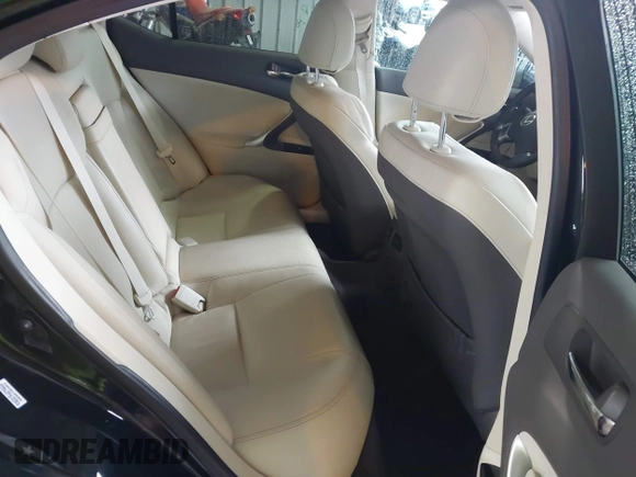 2012 Lexus IS 250 with VIN JTHBF5C24C5166531, listed as a IAAI auction lot 41856850 with 96,400 mi miles and . Bid and sale history available at DreamBid. Image 8.