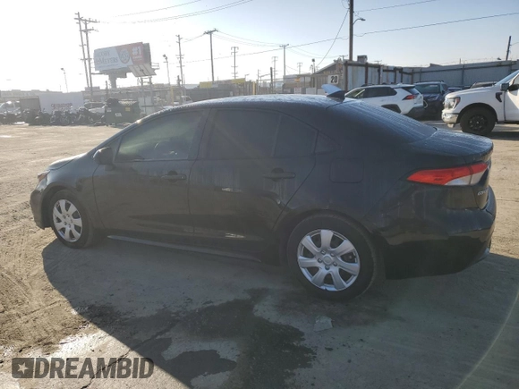 2021 Toyota Corolla LE with VIN JTDEPMAE0MJ150807, listed as a Copart auction lot 46947665 with 143,869 mi miles and Salvage Title. Bid and sale history available at carsss.com. Image 2.