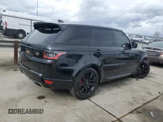 2018 Land Rover Range Rover Sport HSE Dynamic with VIN SALWV2SV7JA800525, listed as a Copart auction lot 45328045 with 48,497 mi miles and Salvage Title. Bid and sale history available at carsss.com. Image 3.