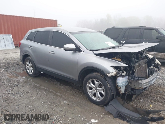 2013 Mazda CX-9 Sport with VIN JM3TB2BA5D0413747, listed as a IAAI auction lot 41107056 with 169,914 mi miles and . Bid and sale history available at carsss.com. Image 1.