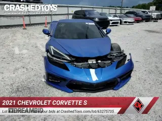 2021 Chevrolet Corvette 2LT z VIN 1G1YB2D48M5122340, wystawiony jako Copart lot #63275735 z przebiegiem 22 058 mil mil oraz Szkoda całkowita • Salvage title. Historia ofert i sprzedaży dostępna na DreamBid. Obrazek 16.