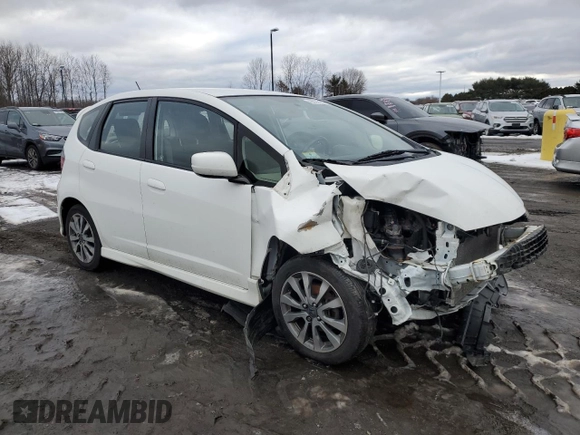 2013 Honda Fit Sport z VIN JHMGE8H50DC035011, wystawiony jako Copart lot #43334435 z przebiegiem 92 254 mil mil oraz Szkoda całkowita • Salvage title. Historia ofert i sprzedaży dostępna na DreamBid. Obrazek 4.