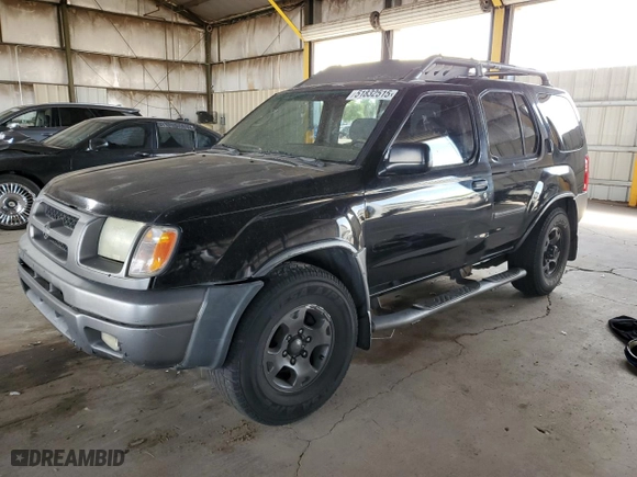 2001 Nissan Xterra XE with VIN 5N1ED28T81C560655, listed as a Copart auction lot 51832515 with 224,208 mi miles and Clean Title. Bid and sale history available at carsss.com. Image 1.