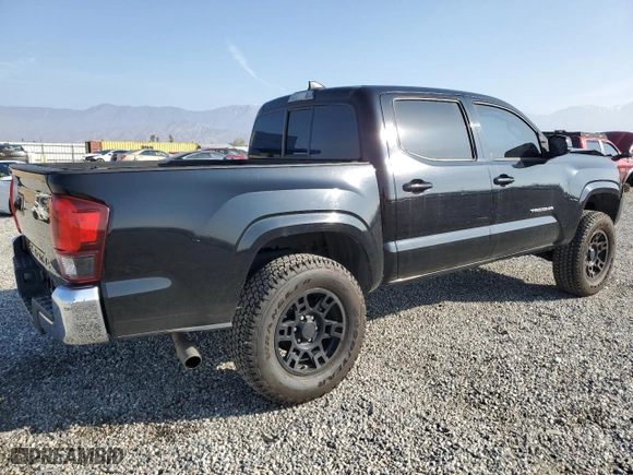 2018 Toyota Tacoma SR with VIN 5TFAX5GN6JX120683, listed as a Copart auction lot 43861475 with 142,832 mi miles and Salvage Title. Bid and sale history available at carsss.com. Image 3.